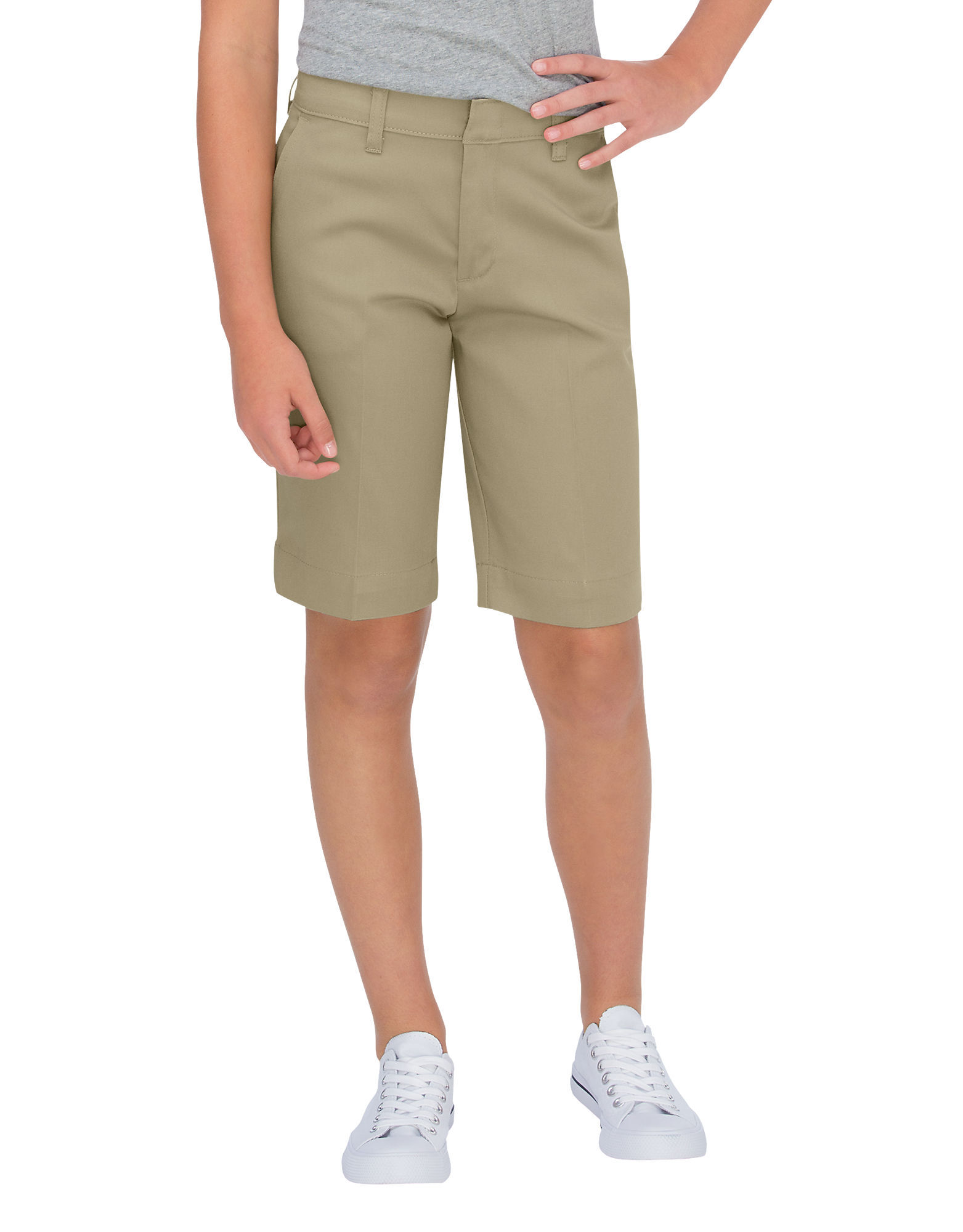 little girls khaki shorts