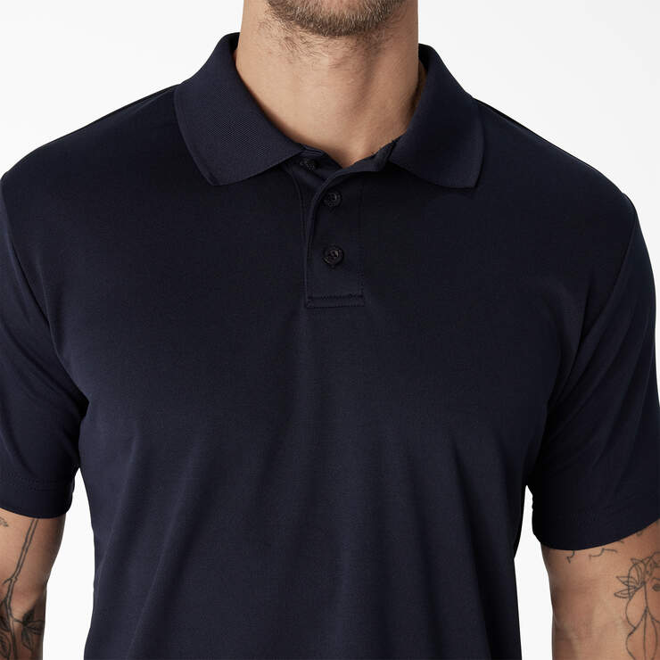 Short Sleeve Performance Polo Shirt - Night Navy (IN2) image number 5