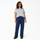 Women&#39;s Plus Carpenter Denim Jeans - Stonewashed Dark Blue &#40;DSW&#41;