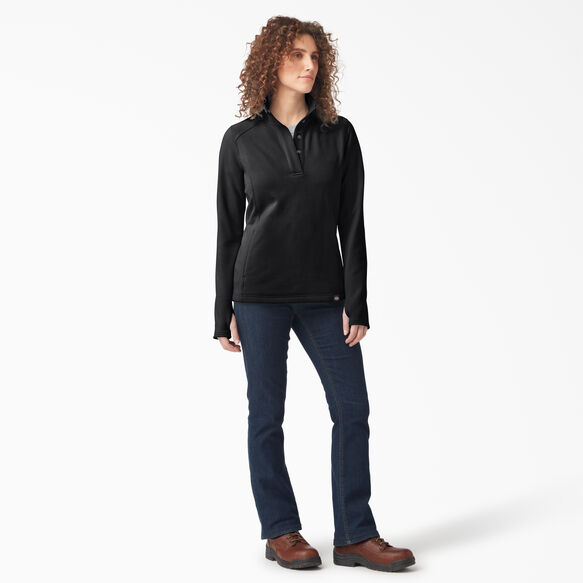 Women&#39;s DuraTech Maverick Half-Snap Fleece - Black &#40;KBK&#41;