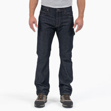 FLEX Regular Fit Straight Leg Tough Max&trade; Carpenter Jeans - Rinsed Indigo Blue &#40;RNB&#41;