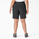Women&#39;s Plus Cooling Cargo Shorts, 10&quot; - Black &#40;BK&#41;