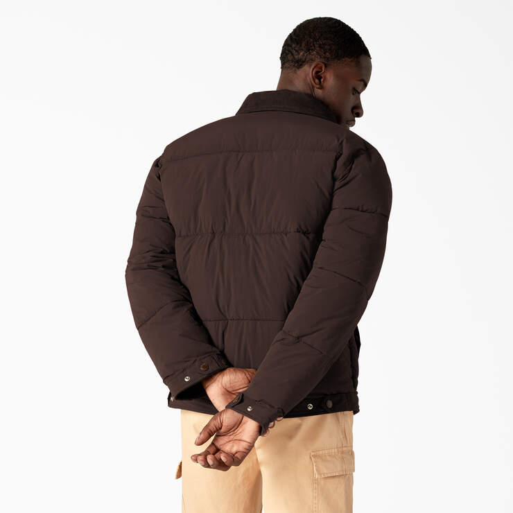 Overbrook Puffer Jacket - Chocolate Brown (CB) image number 2