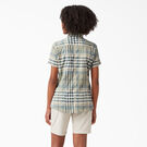Women&#39;s Cooling Short Sleeve Work Shirt - Green Plaid &#40;1PR&#41;