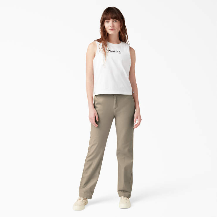 Women's FLEX Original Fit Work Pants - Desert Sand (DS) image number 5