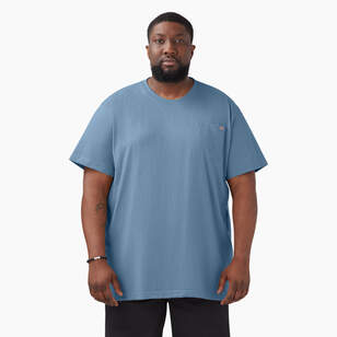 Heavyweight Heathered Short Sleeve Pocket T-Shirt