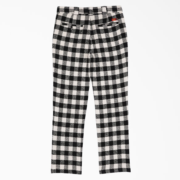 Opening Ceremony Relaxed Fit Tweed 874&reg; Work Pants - Black White Plaid &#40;AWP&#41;