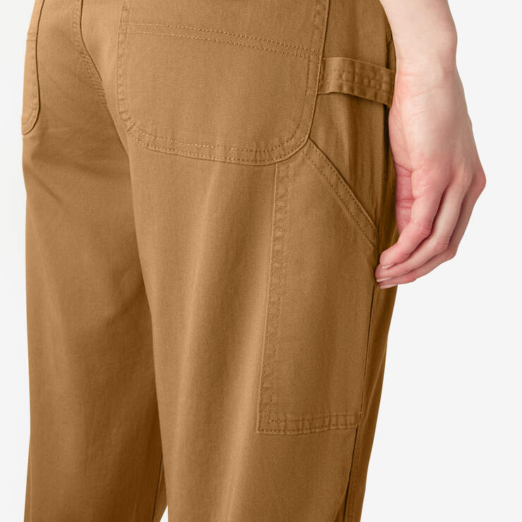 Women's Relaxed Fit Carpenter Pants - Brown Duck (BD) image number 7
