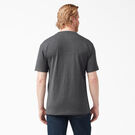 Heavyweight Heathered Short Sleeve Pocket T-Shirt - Charcoal Gray Heather &#40;CGH&#41;