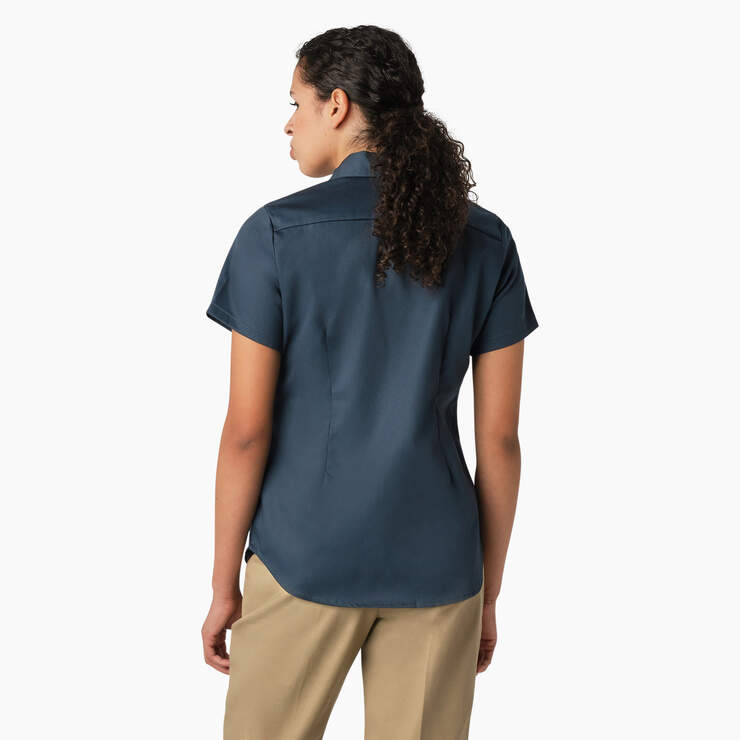 Women's 574 Original Work Shirt - Airforce Blue (ASL) image number 2