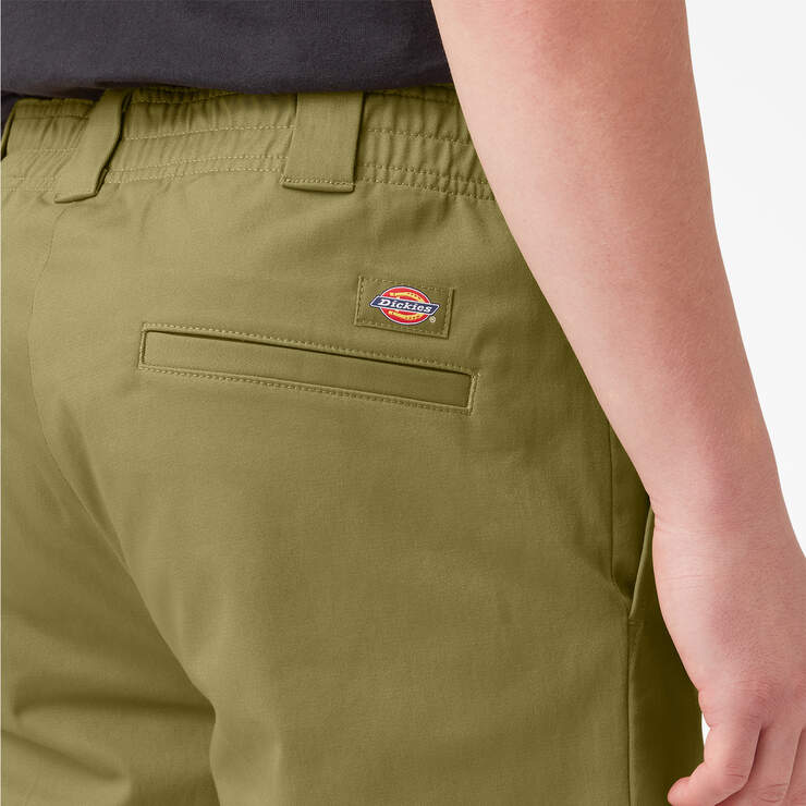 Twill Jogger Work Pants - Green Moss (G2M) image number 5