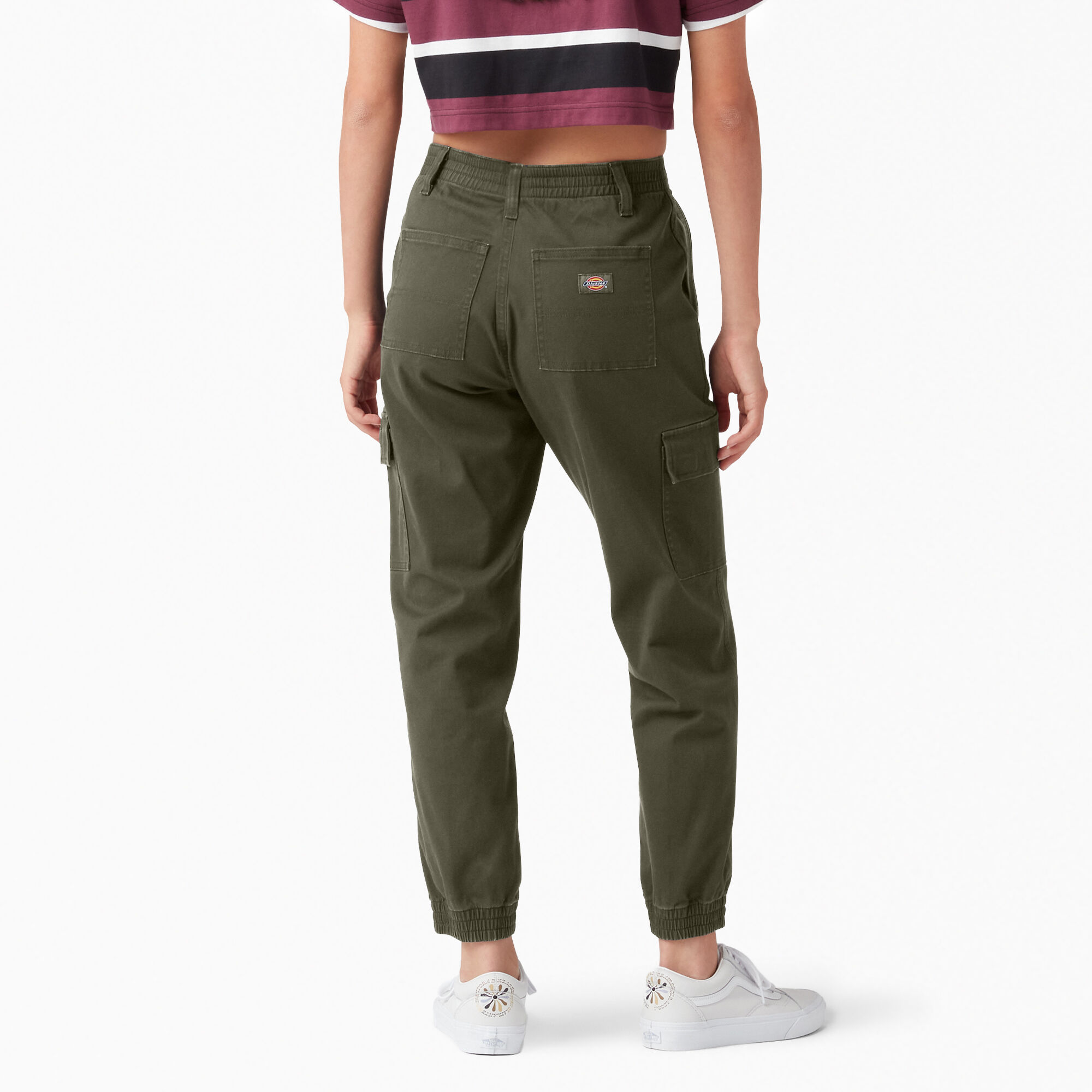Women s High Rise Fit Cargo Jogger Pants Dickies US