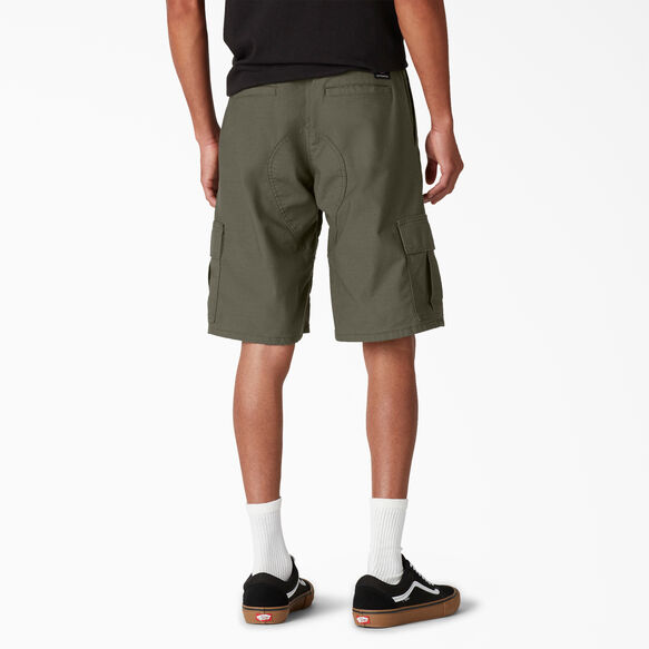 Dickies Skateboarding Cargo Shorts, 11&quot; - Moss Green &#40;MS&#41;