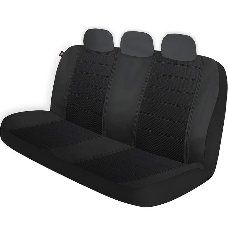 Arlington Front & Rear Truck Seat Cover Kit - Black (BLK) image number 1
