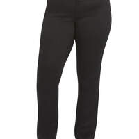 Dickies Girl Juniors' Plus Worker Pants - Black (BLK)