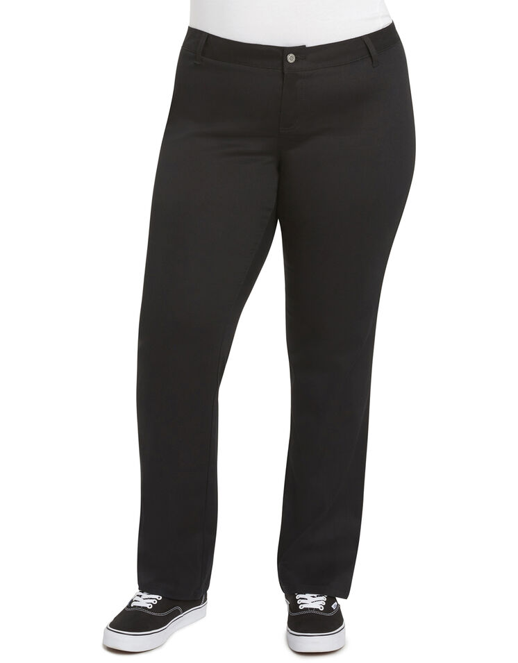 Dickies Girl Juniors&#39; Plus Worker Pants - Black &#40;BLK&#41;
