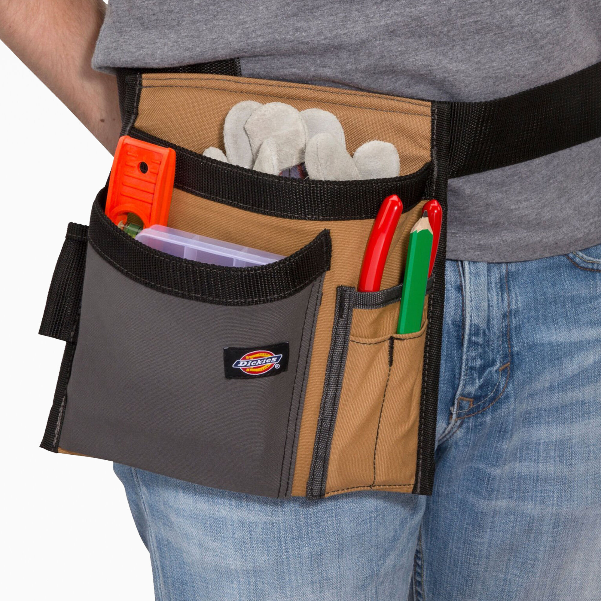 5 Pocket Work Apron with Tool Pouch