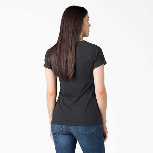 Women&#39;s Cooling Short Sleeve Pocket T-Shirt - Black &#40;KBK&#41;