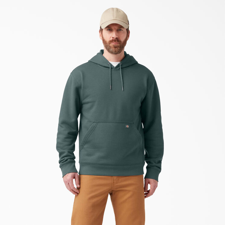 Water Repellent Logo Sleeve Hoodie - Lincoln Green &#40;LN&#41;
