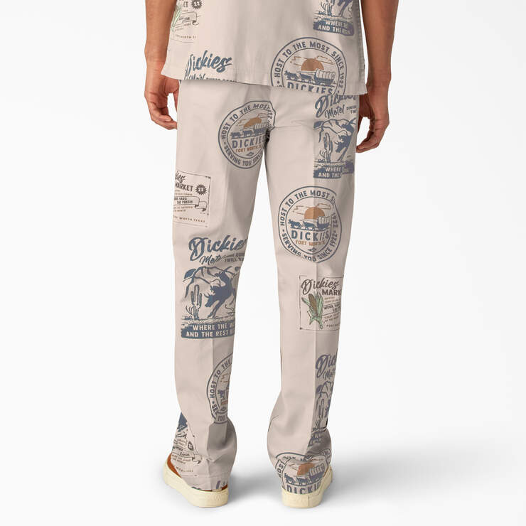 Greensburg Relaxed Fit Pants - Light Vintage Print (VPB) image number 2