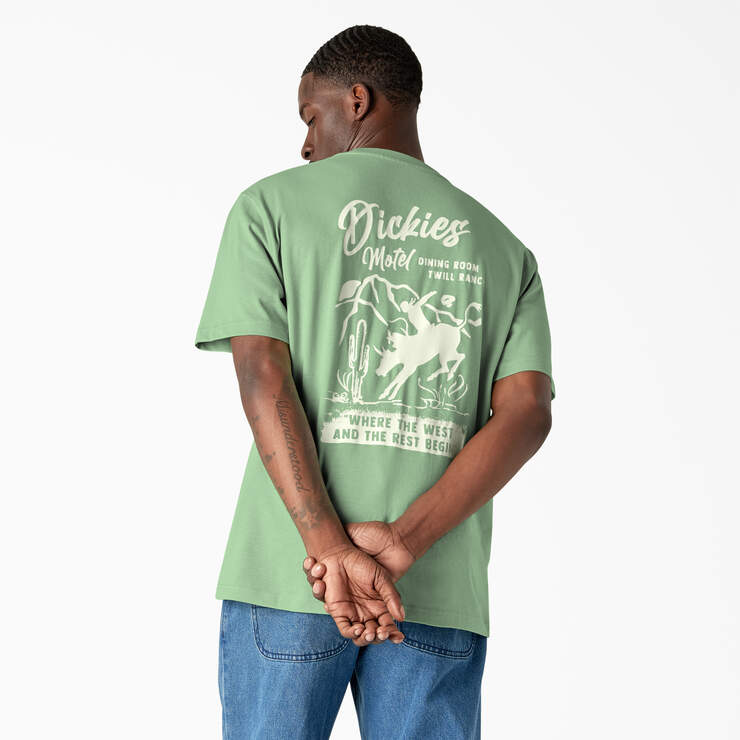 Dighton Graphic T-Shirt - Quiet Green (QG2) image number 1