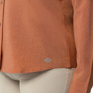 Women&#39;s Plus Cooling Roll-Tab Work Shirt - Copper Heather &#40;EH2&#41;