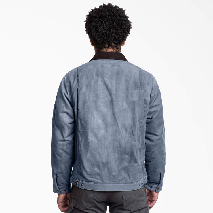 Fully Waxed Canvas Eisenhower Jacket - Charcoal Gray (CH) image number 2