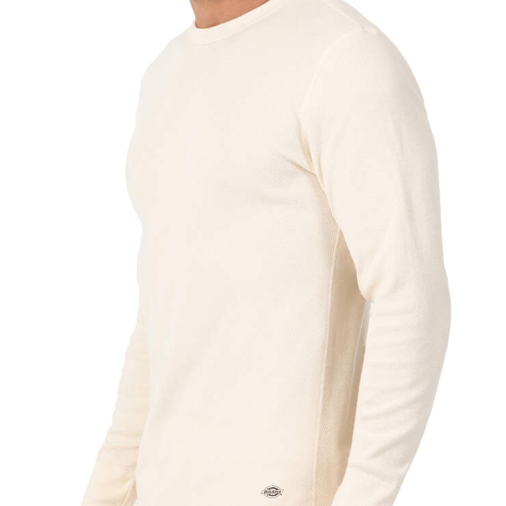 Men's Heavyweight Long Johns Thermal Underwear Top - Natural Beige (NT) image number 3