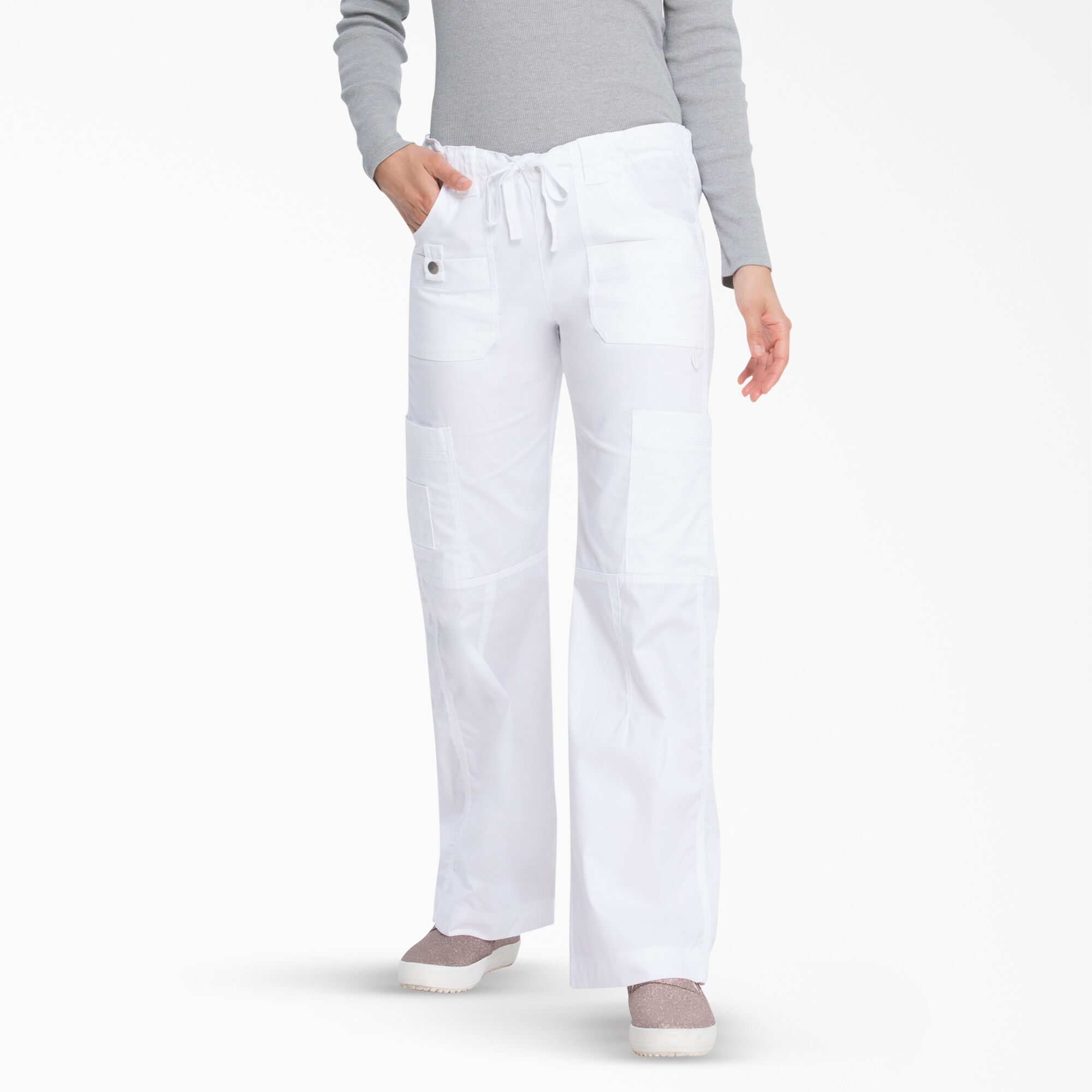 white cargo pants dickies