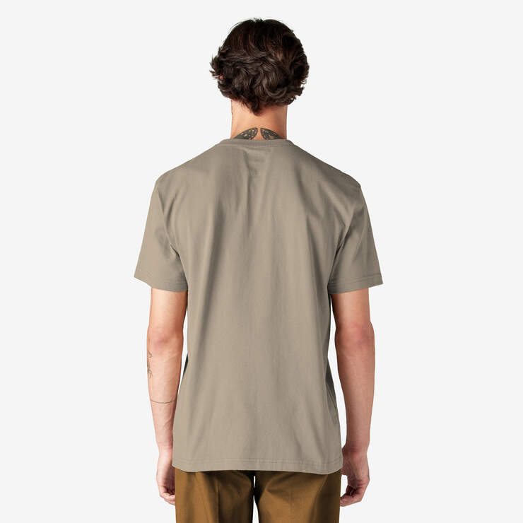 Heavyweight Short Sleeve Pocket T-Shirt - Desert Sand (DS) image number 2