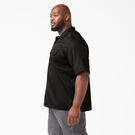 Relaxed Fit Short Sleeve Work Shirt - Black &#40;BK&#41;