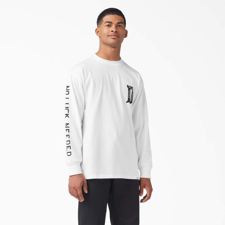 Union Springs Long Sleeve T-Shirt - White (WH) image number 1