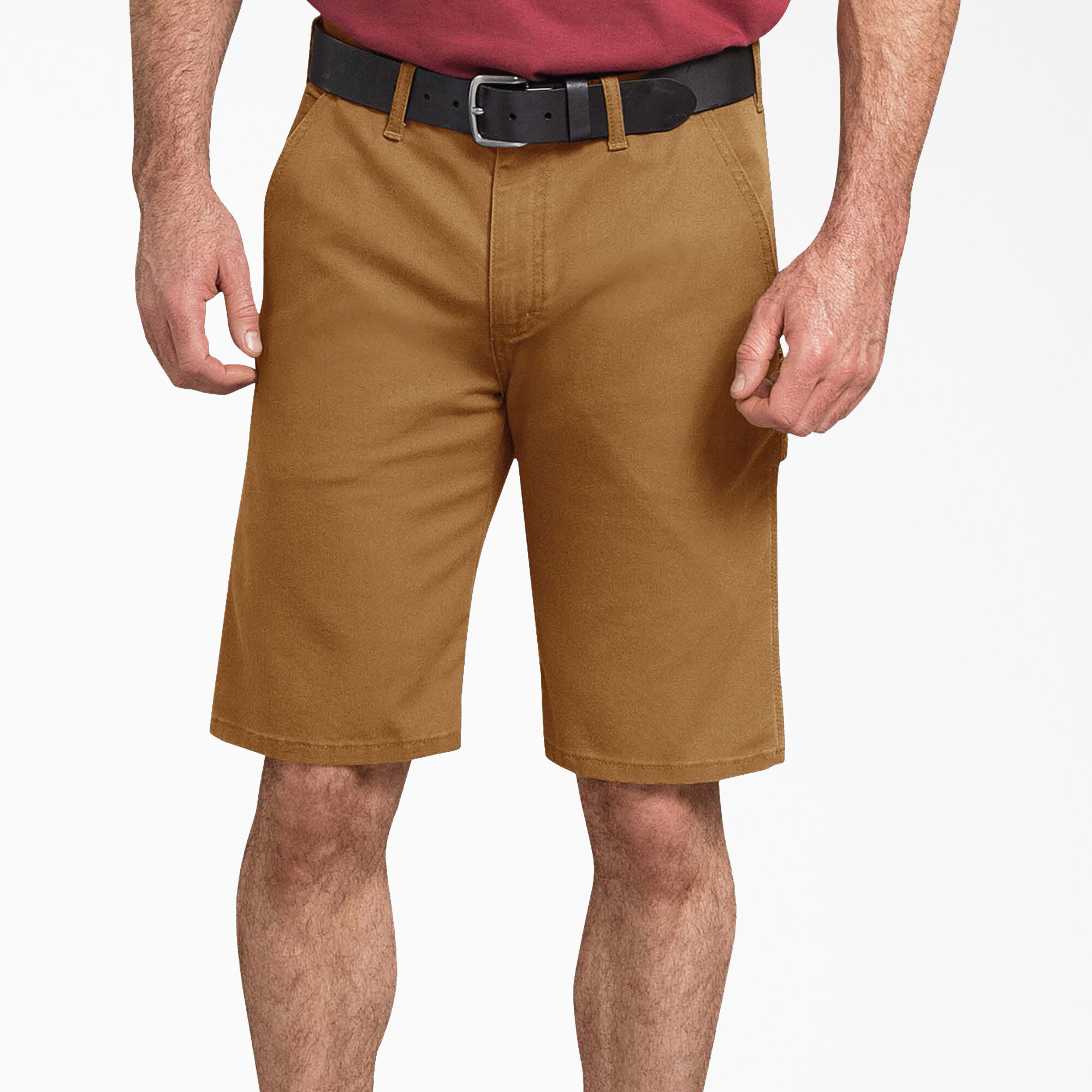 Men s FLEX Regular Fit Duck Carpenter Shorts 11 Dickies US