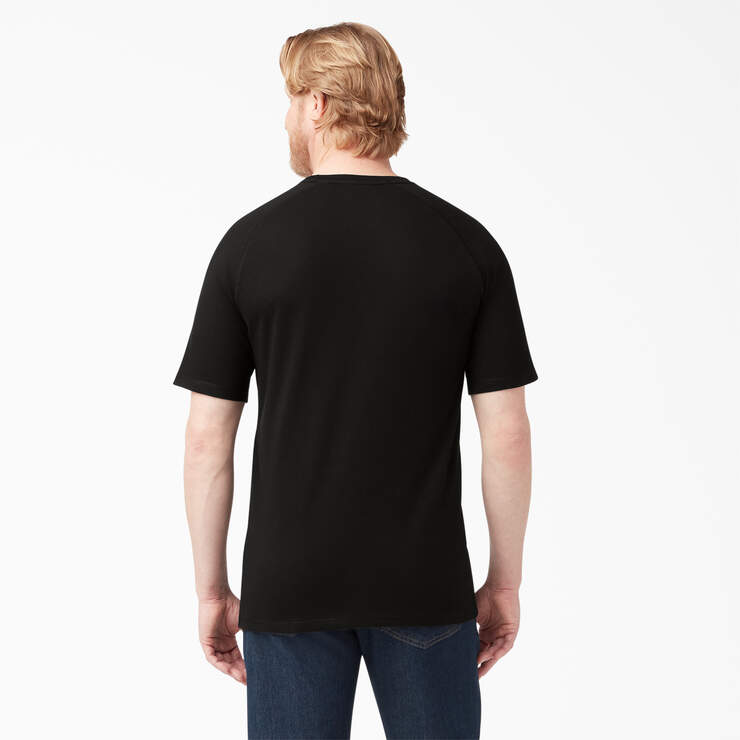 Cooling Short Sleeve Pocket T-Shirt - Black (BK) image number 2