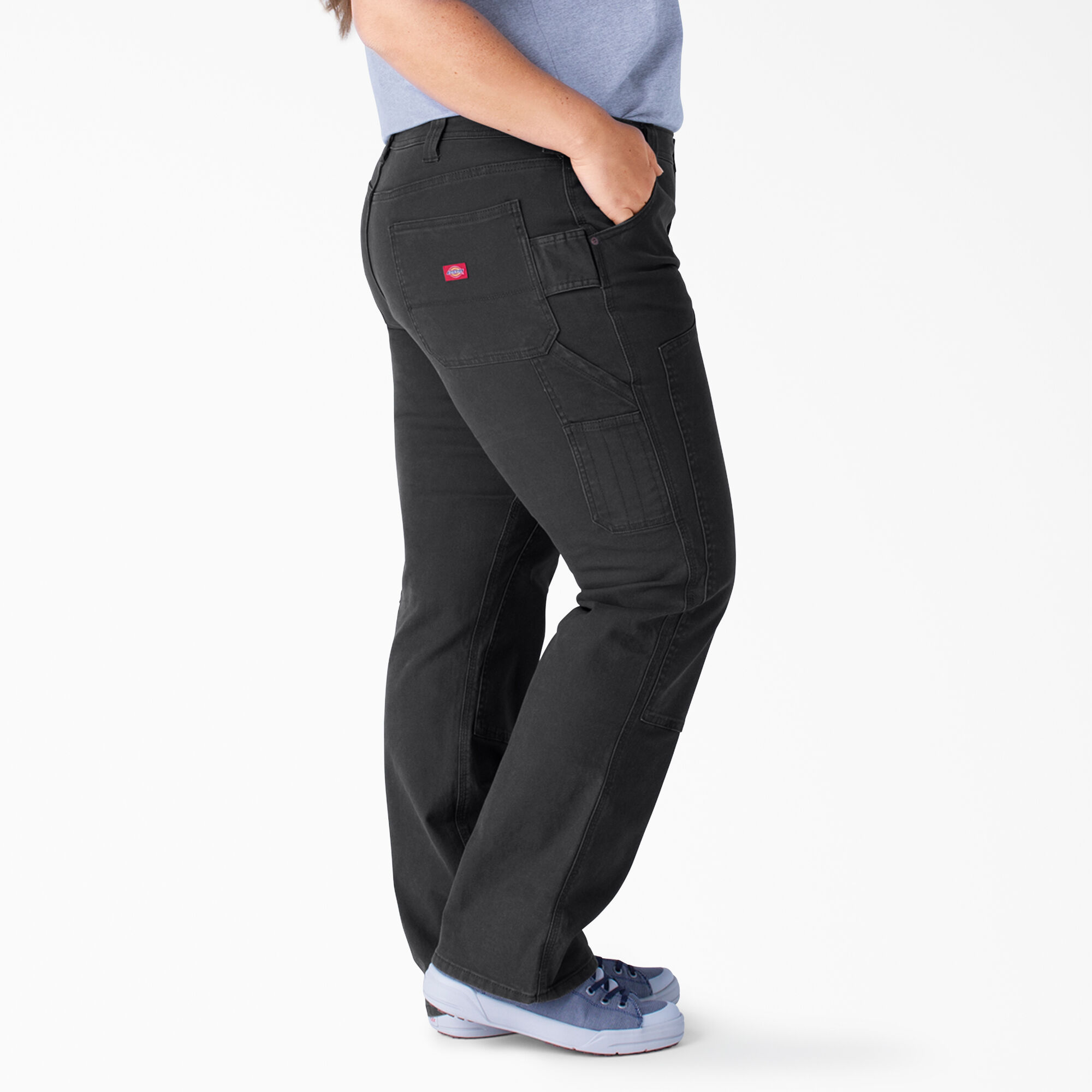 women's plus size carpenter jeans
