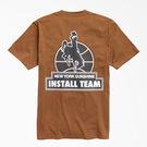 New York Sunshine x Dickies Jump Ball T-Shirt - Timber Brown &#40;TB&#41;