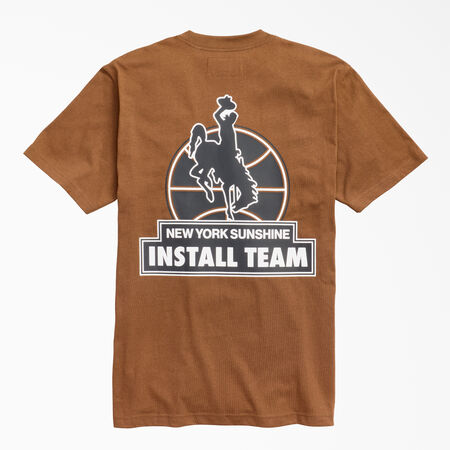 New York Sunshine x Dickies Jump Ball T-Shirt - Timber Brown &#40;TB&#41;