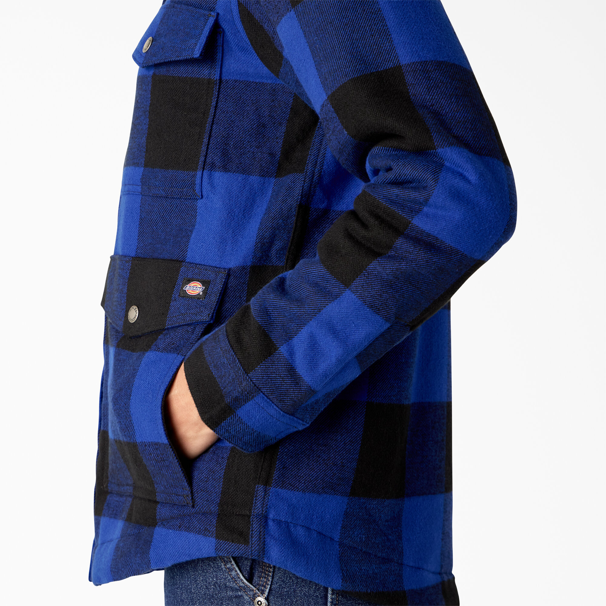 Womens fleece flannel jacket online