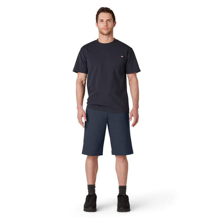FLEX Cooling Active Waist Regular Fit Shorts, 13" - Dark Navy (DN) image number 7