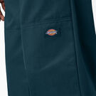 Loose Fit Double Knee Work Pants - Reflecting Pond &#40;YT9&#41;