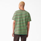 Vincent Alvarez Striped T-Shirt - Leaf Green Stripe &#40;GSL&#41;