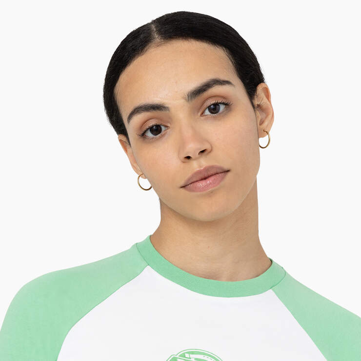 Women's Sodaville Cropped T-Shirt - Apple Mint (AR2) image number 4