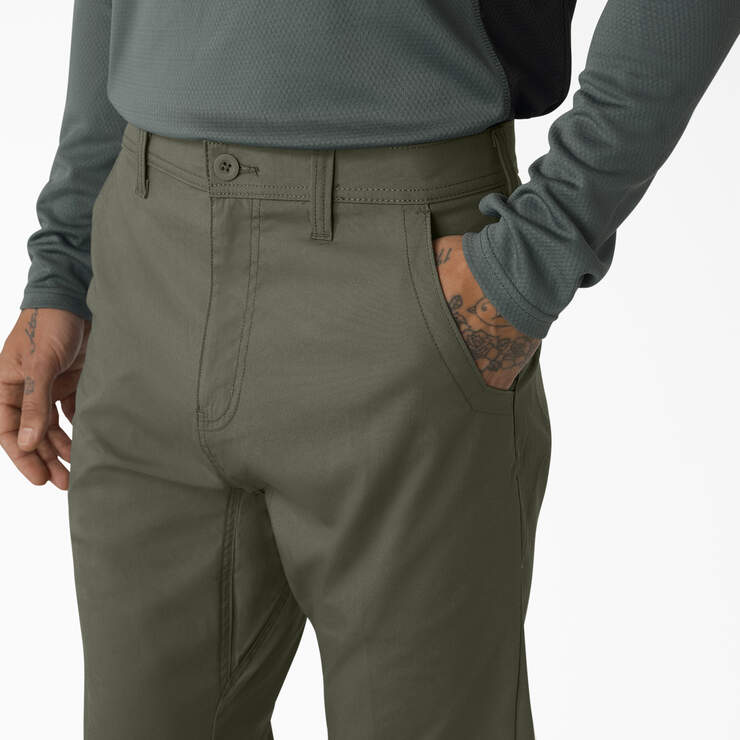 FLEX Cooling Regular Fit Pants - Moss Green (MS) image number 4