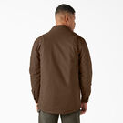 Water Repellent Fleece-Lined Duck Shirt Jacket - Timber Brown &#40;TB&#41;