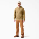 Water Repellent Sleeve Logo Hoodie - Nubuck &#40;NU&#41;