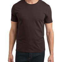 Slim Fit Short Sleeve T-Shirt - DARK BROWN HEATHER (DBH)