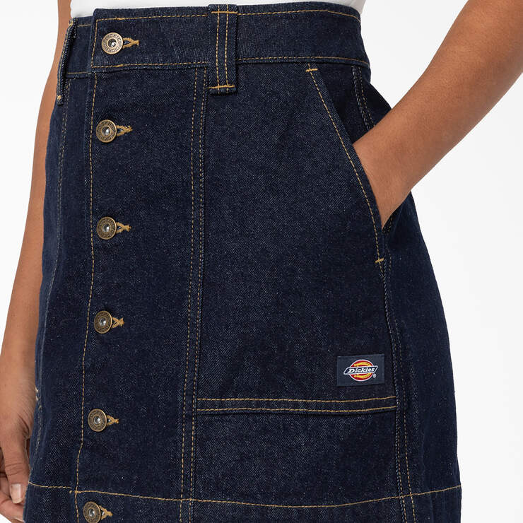 Women’s Madison Skirt - Rinsed Indigo Blue (RNB) image number 6