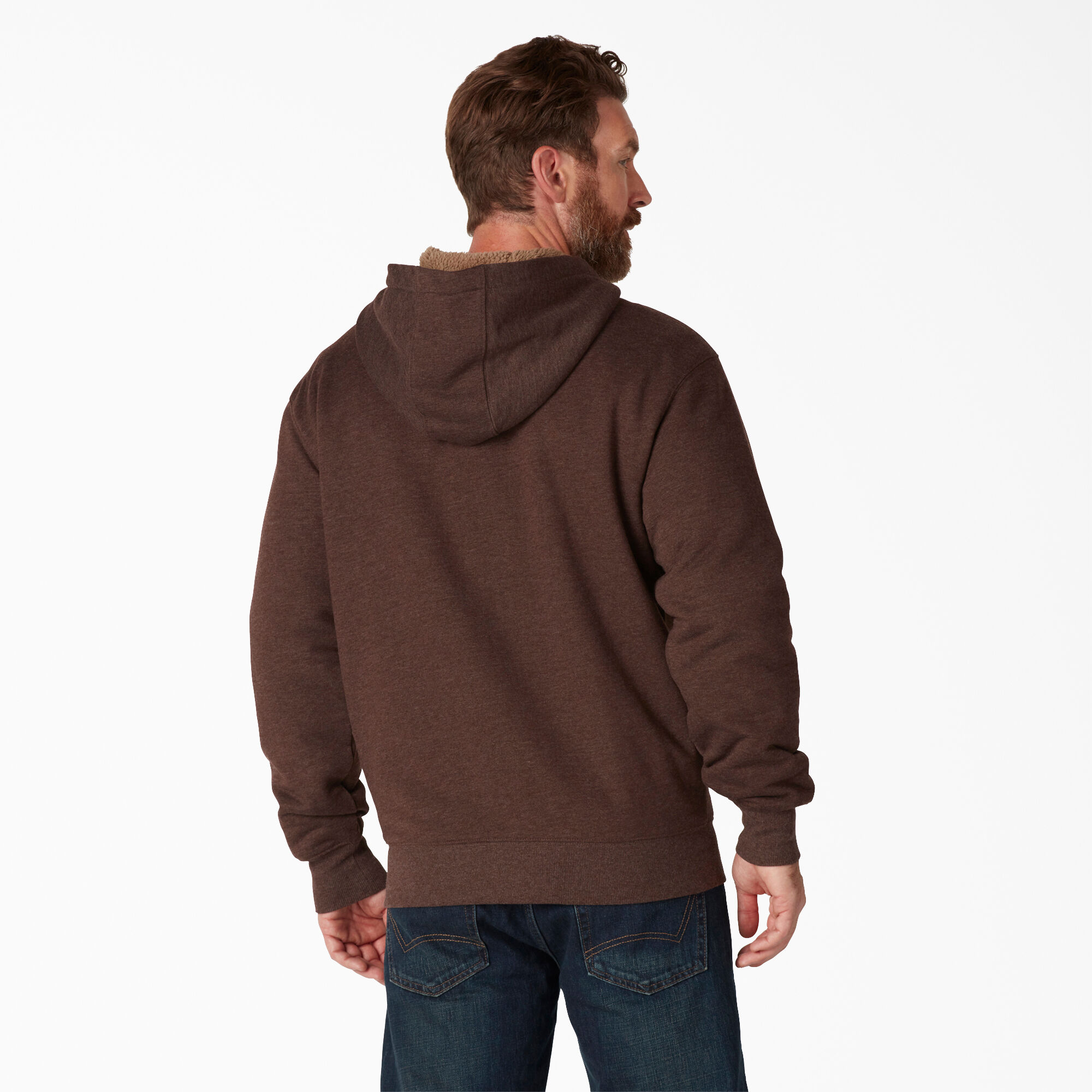Dickies thermal zip up hoodie sales