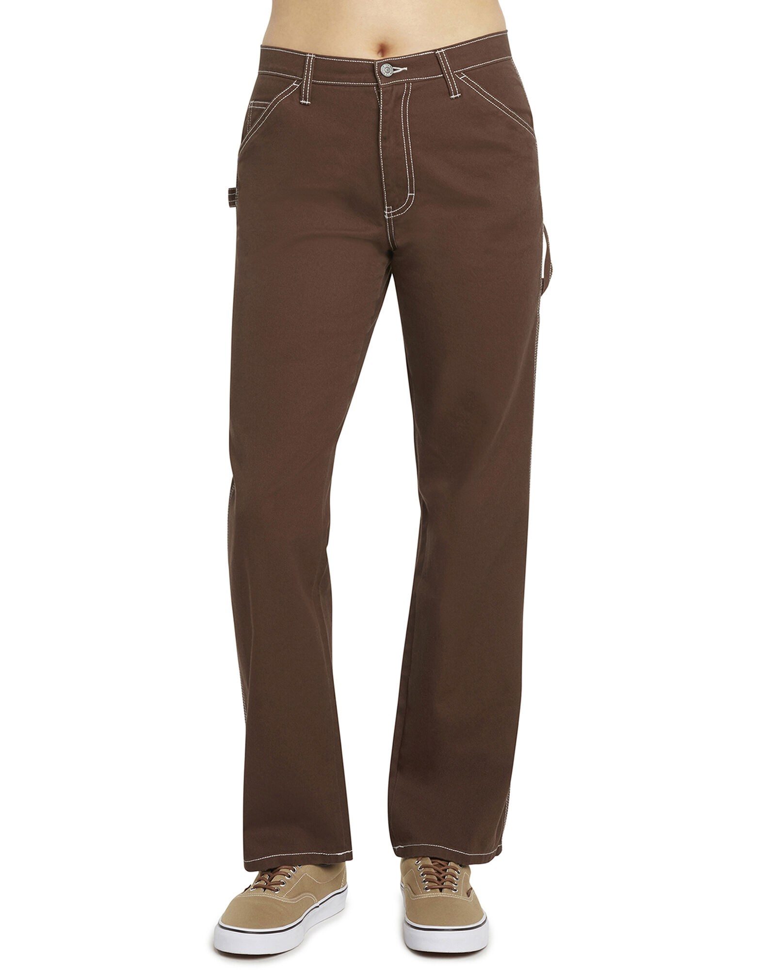 dickies girl relaxed fit carpenter pants