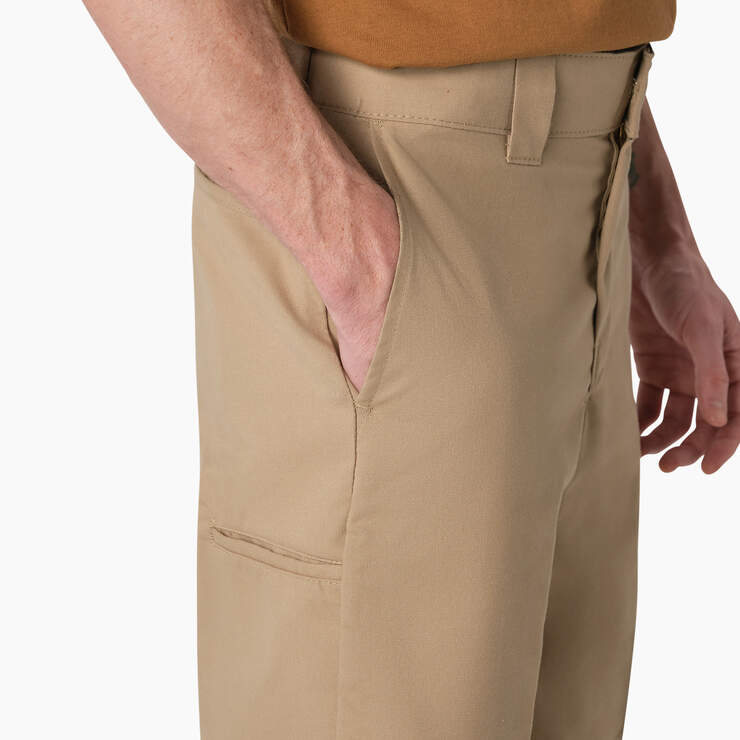 FLEX Cooling Active Waist Regular Fit Shorts, 13" - Desert Sand (DS) image number 8